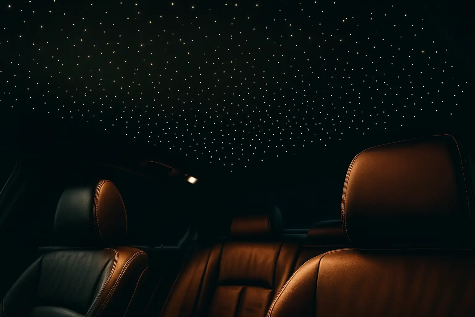 Instalace optických vláken do stropu automobilu