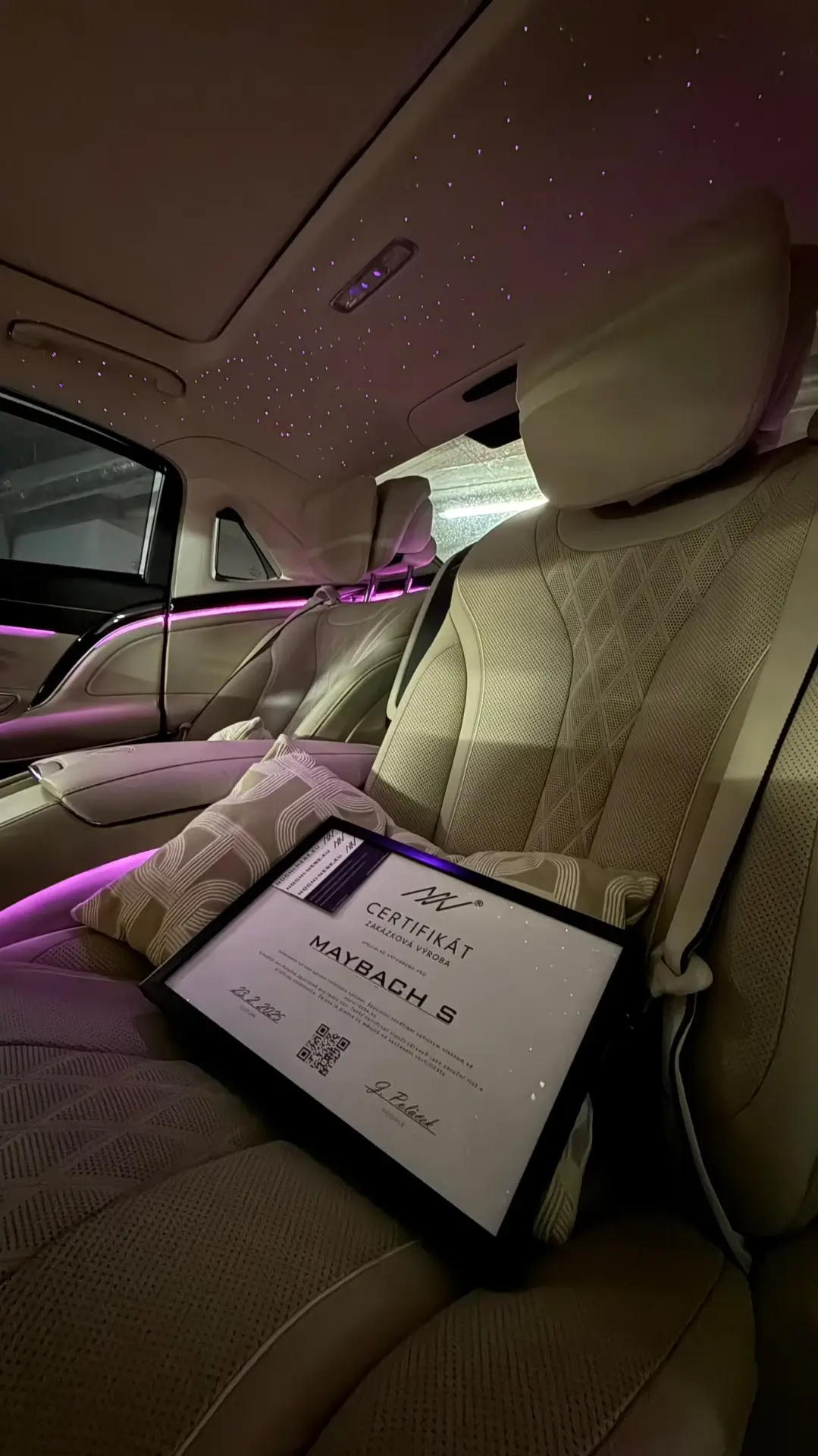 Mercedes S Maybach - programovatelné noční nebe – foto 4